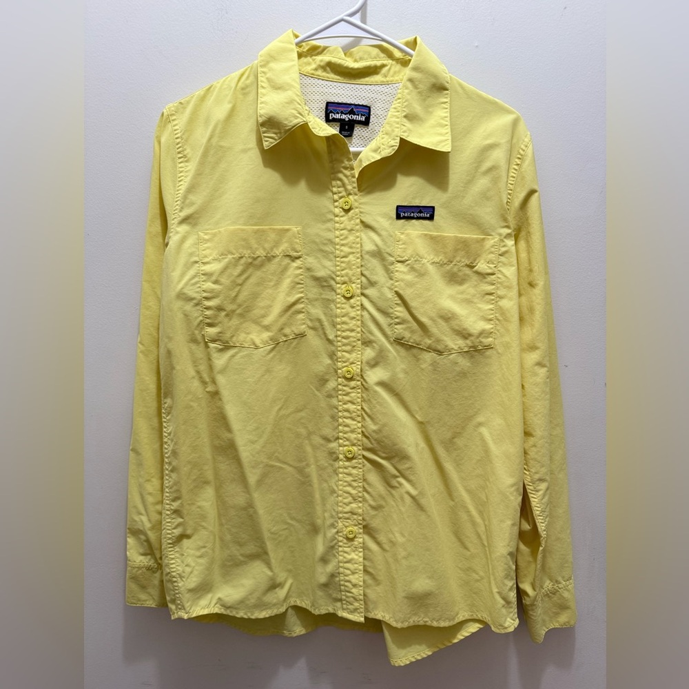 Patagonia Sunlit Yellow Shirt